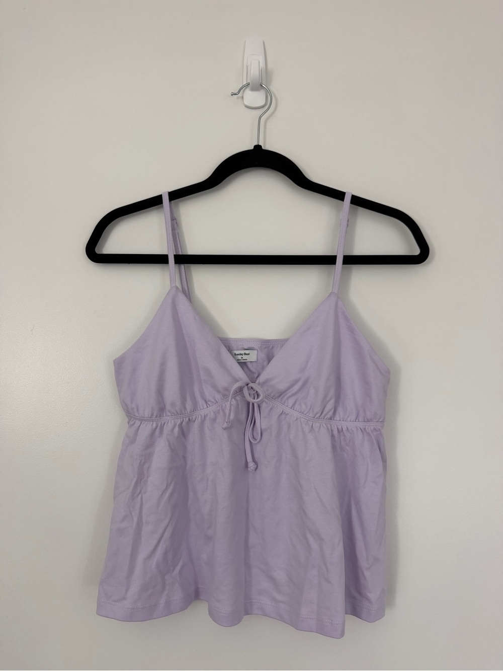 Artizia - Sunday Best Lavender Tie-Front Camisole